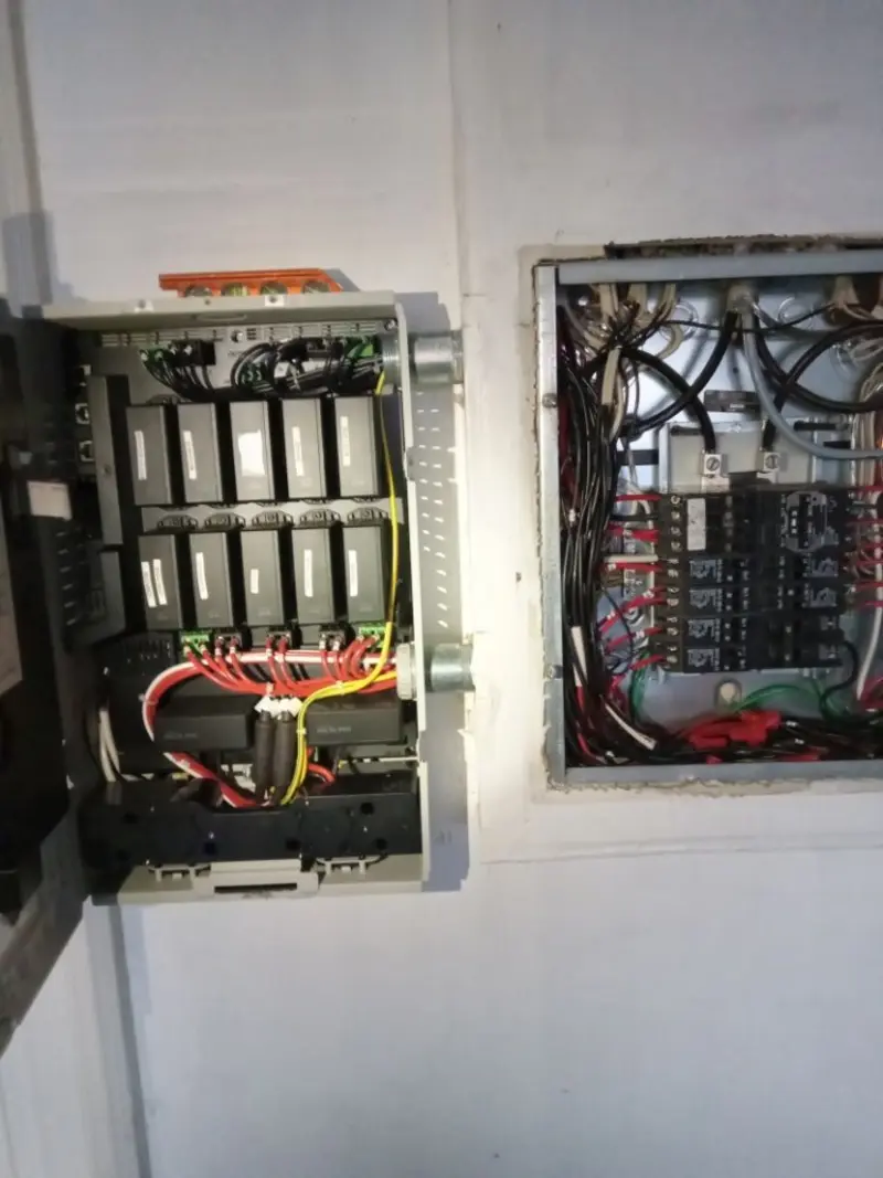 Electrical panel upgrade completed for Indoor Lighting Installation in Galena